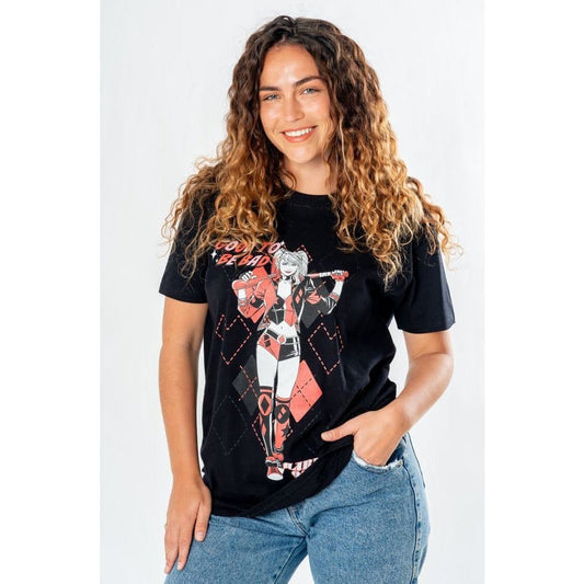 DC Comics T-Shirt Harley Quinn Got To Be Bad Größe L