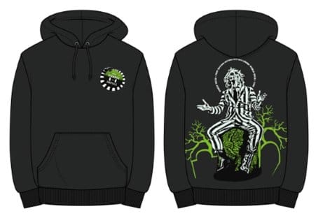 Beetlejuice Kapuzenpullover Front Back World Tour