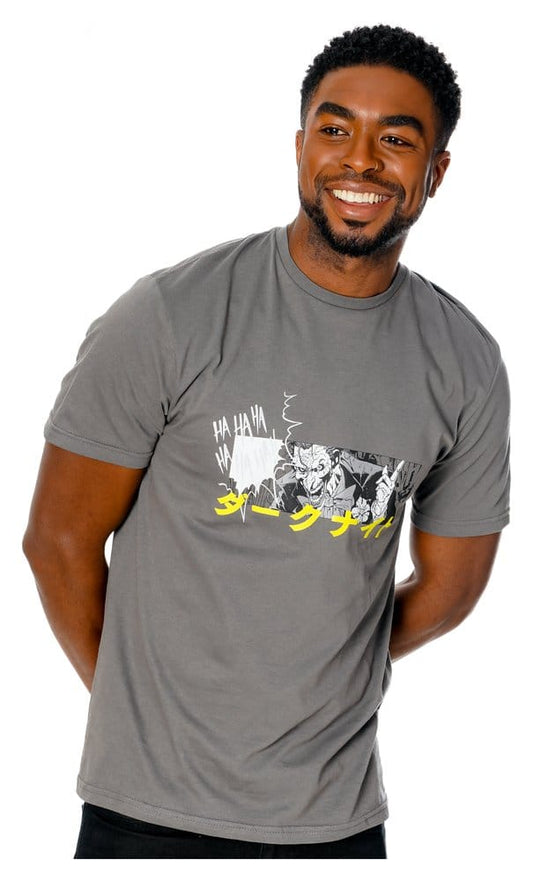 DC Comics T-Shirt The Joker Manga Ha Ha Größe L