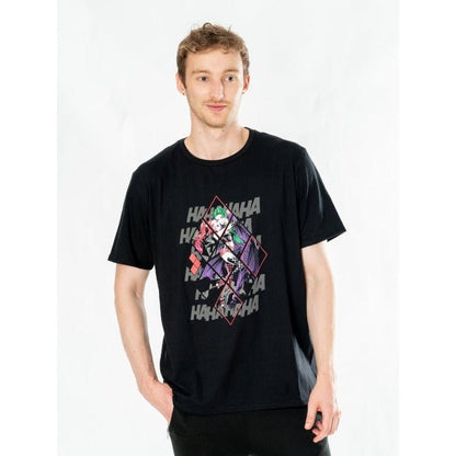 DC Comics T-Shirt Harley Quinn Joker Diamond Größe XL