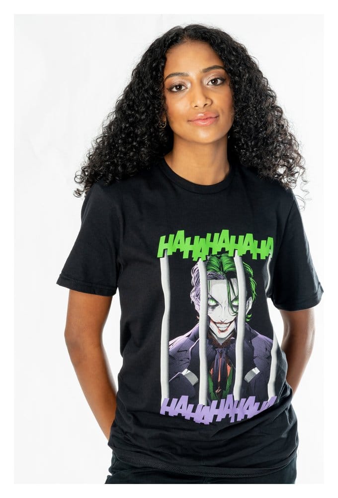 DC Comics T-Shirt The Joker Anime Smile Größe M