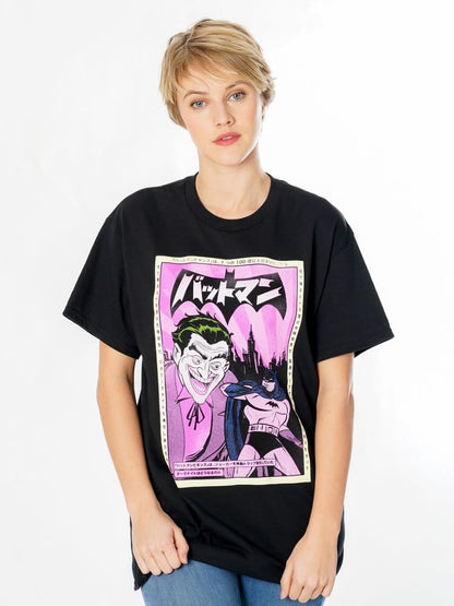 Batman T-Shirt Joker Anime Poster Größe M