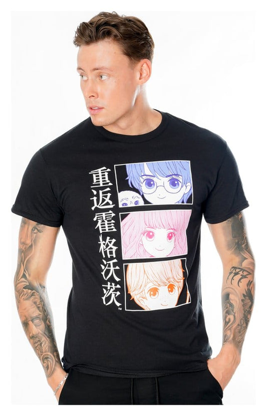 Harry Potter T-Shirt Anime Hogwarts Größe L