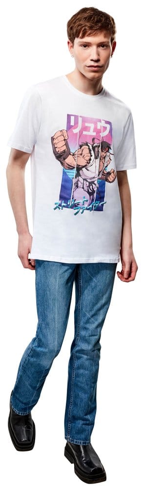 Street Fighter T-Shirt Ryu Größe S