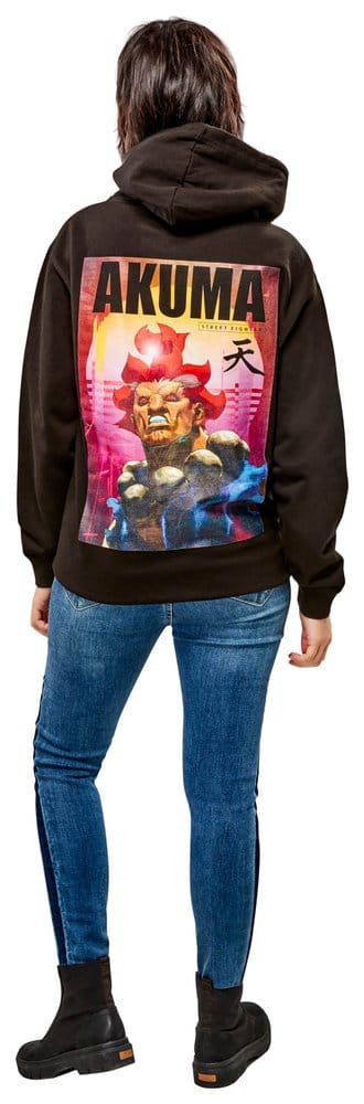 Street Fighter Kapuzenpullover Akuma Reverse