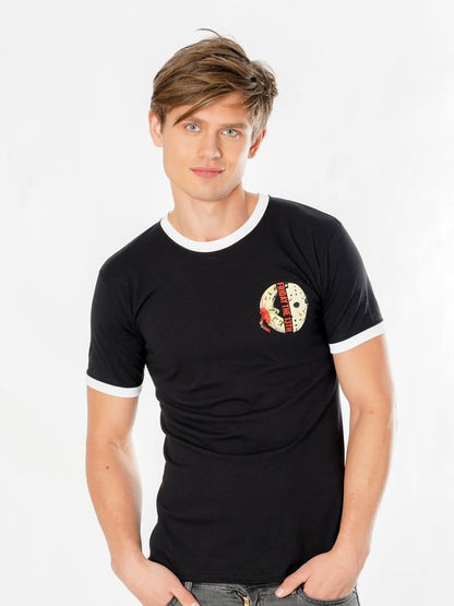 Freitag der 13. T-Shirt Life Ring Mask Reverse Größe S