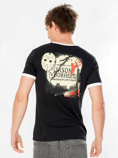 Freitag der 13. T-Shirt Life Ring Mask Reverse Größe S