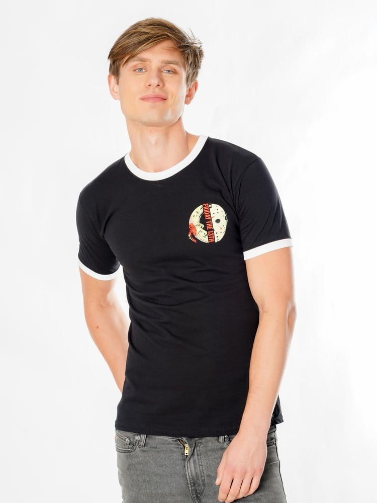 Freitag der 13. T-Shirt Life Ring Mask Reverse Größe M