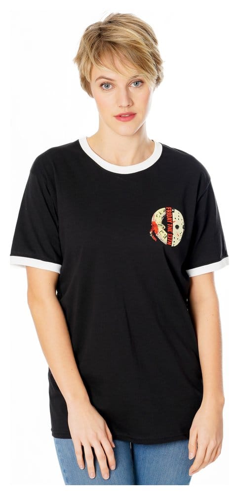 Freitag der 13. T-Shirt Life Ring Mask Reverse Größe M