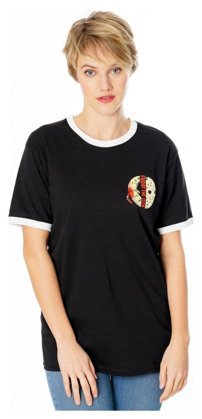 Freitag der 13. T-Shirt Life Ring Mask Reverse Größe M