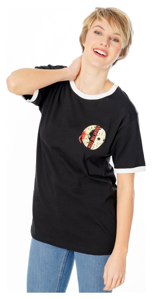 Freitag der 13. T-Shirt Life Ring Mask Reverse Größe M