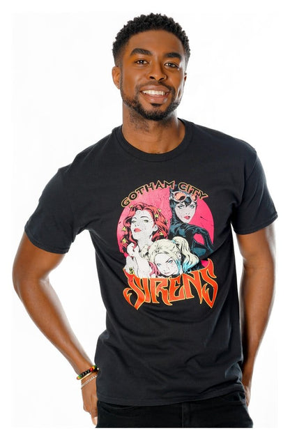 Gotham City Sirens T-Shirt Vintage Poster Größe L