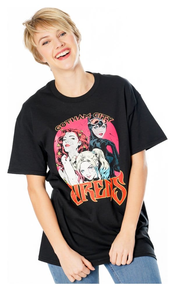 Gotham City Sirens T-Shirt Vintage Poster Größe S