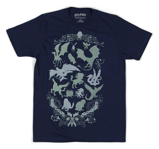Harry Potter T-Shirt Magical Creatures Field Guide Größe S