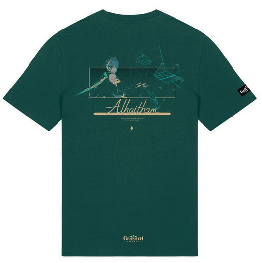 Genshin Impact T-Shirt Alhaitham Green  Größe L
