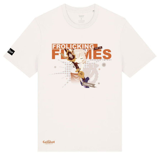 Genshin Impact T-Shirt Yoimiya Frolicking Flames Größe S