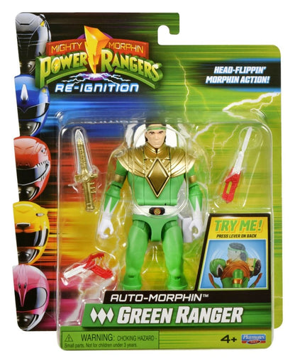 Power Rangers Auto-Morphin Actionfigur Green Ranger 15 cm
