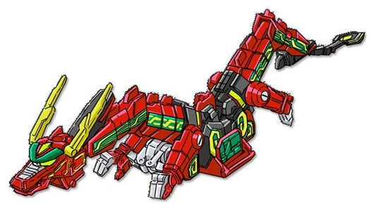 Power Rangers Thunderzord Actionfigur Red Dragon