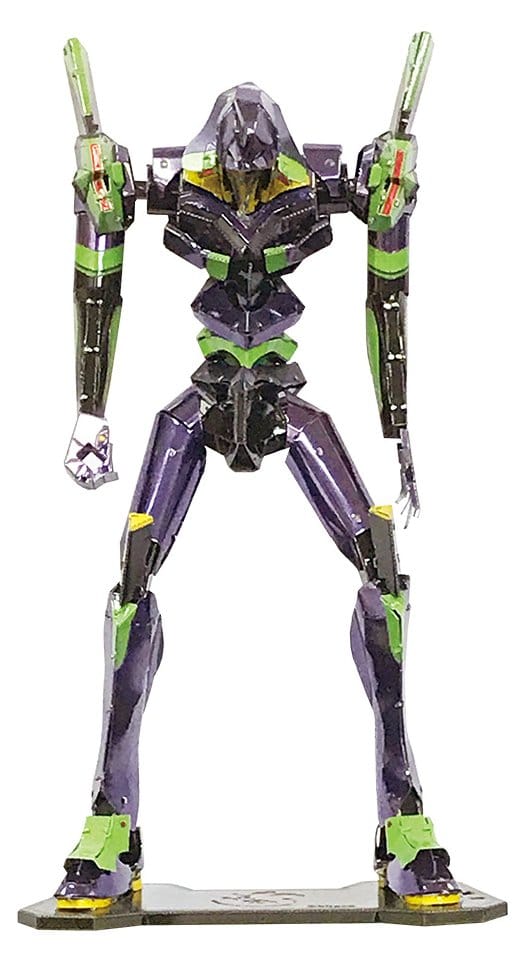 Evangelion Metallic Nano Plastic Model Kit Unit 01 17 cm