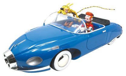 Spirou und Fantasio Resin Statue 1/10 Spirou, Marsupilami & Pips in der Turbotraction