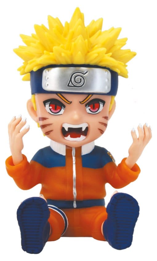 Naruto: Spardose Naruto Kyubi Mode 15 cm