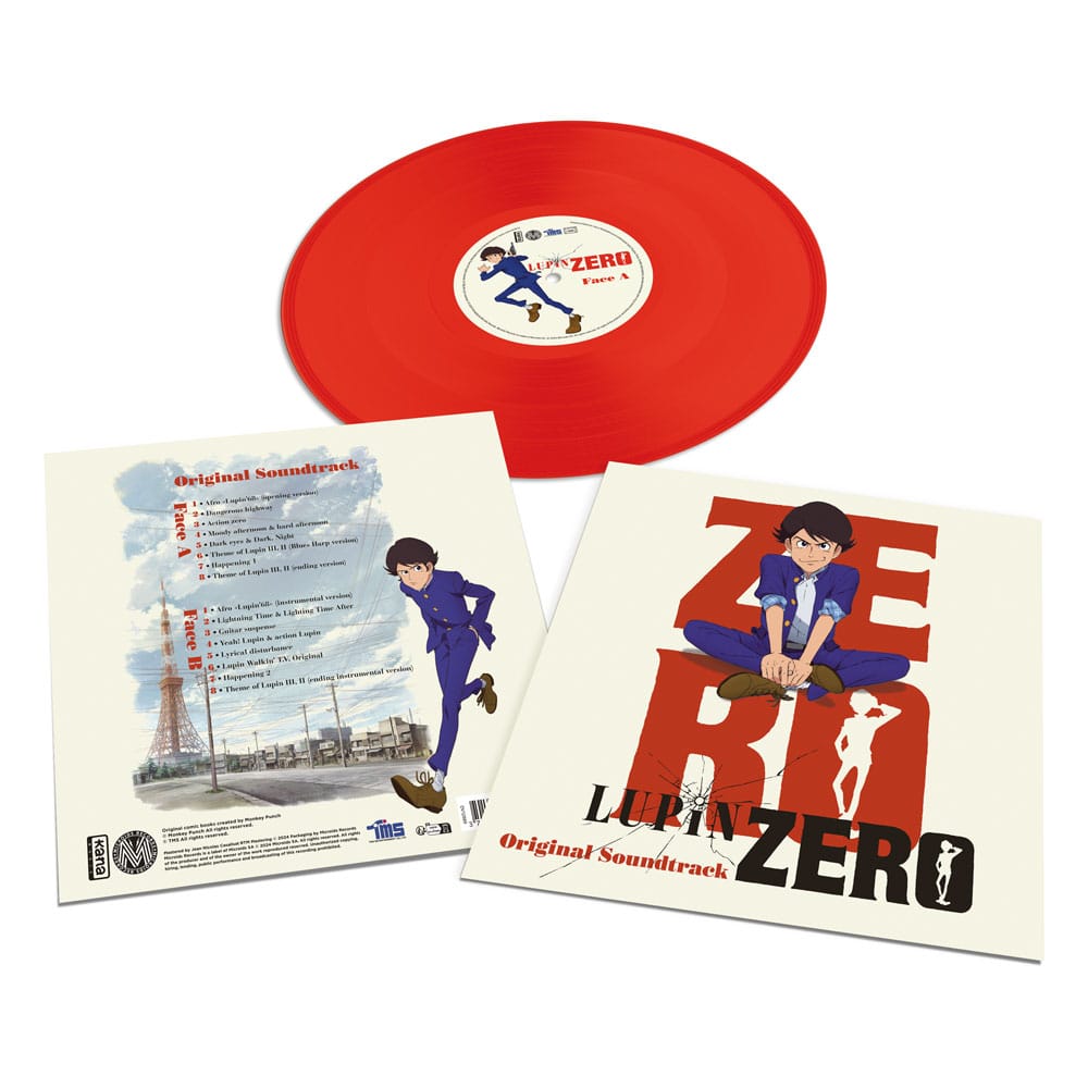 Lupin Zero Best Selection Track Vinyl Rot