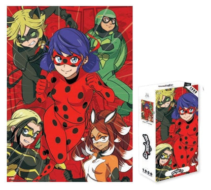 Miraculous (Manga Style): Puzzle 1000 Teile