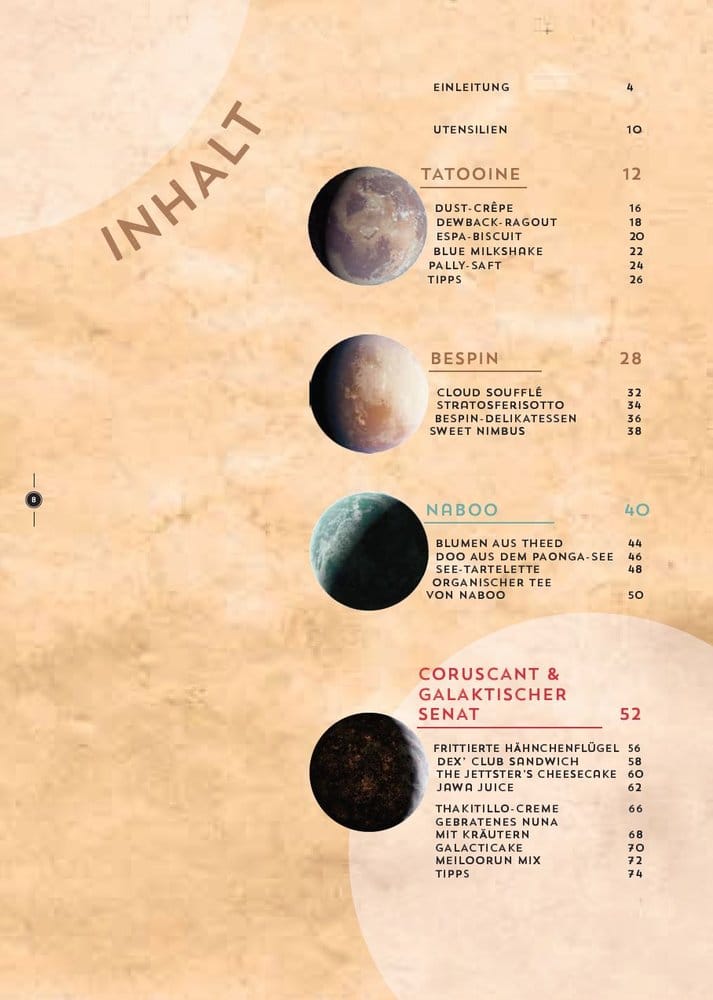 Star Wars Kochbuch Cantina: 40 Rezepte aus einer entfernten Galaxis *Deutsche Version*