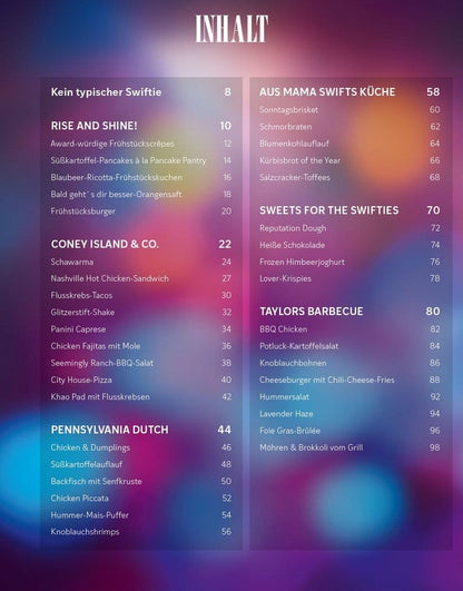Taylor's Kitchen: Das ultimative Swiftie Kochbuch *Deutsche Version*