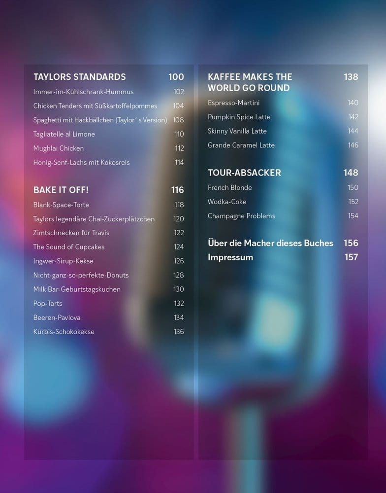 Taylor's Kitchen: Das ultimative Swiftie Kochbuch *Deutsche Version*