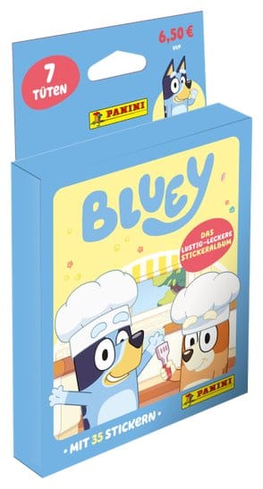 Bluey 2026 Sticker Eco-Blister *Deutsche Version*