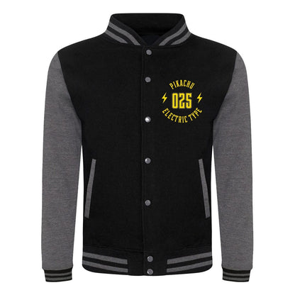 Pokemon Varsity Sweatjacke Collegiate Pikachu Größe L