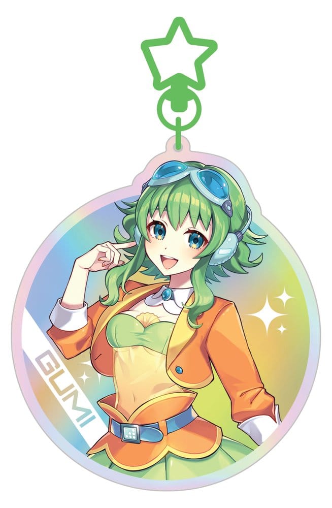 Vocaloid Megpoid Schlüsselanhänger Gumi SV1 Holographic