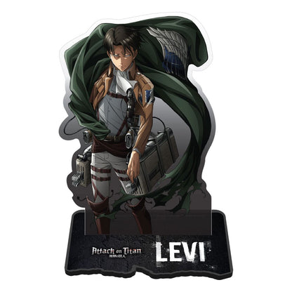 Attack on Titan Acryl Figur Levi Battle-Ready 18 cm
