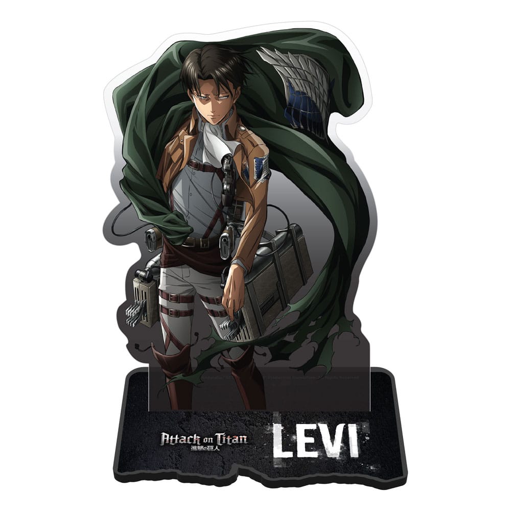 Attack on Titan Acryl Figur Levi Battle-Ready 18 cm