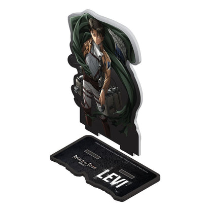 Attack on Titan Acryl Figur Levi Battle-Ready 18 cm