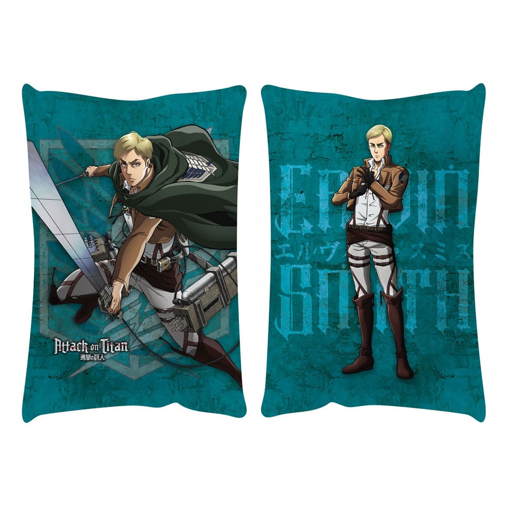 Attack on Titan Kissen Erwin Smith 50 x 35 cm