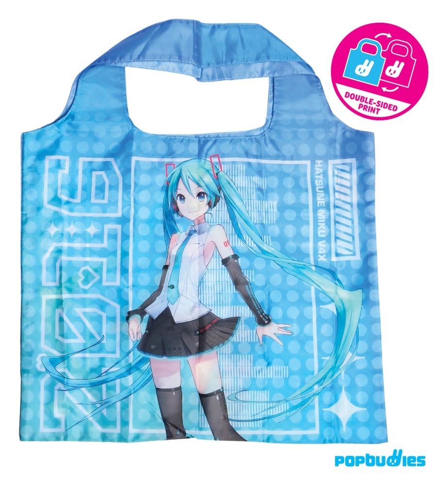 Hatsune Miku V4X Faltbare Einkaufstasche XL