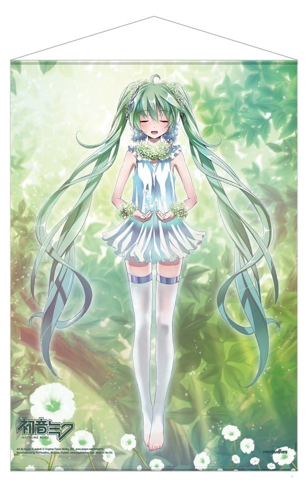 Hatsune Miku Wandrolle Natures Song 50 x 70 cm