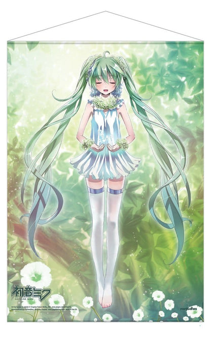 Hatsune Miku Wandrolle Natures Song 50 x 70 cm