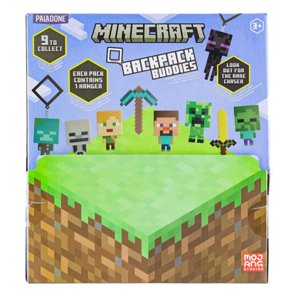 Minecraft Taschenanhänger Backpack Buddies Mystery Bags Series 4 Display (24)