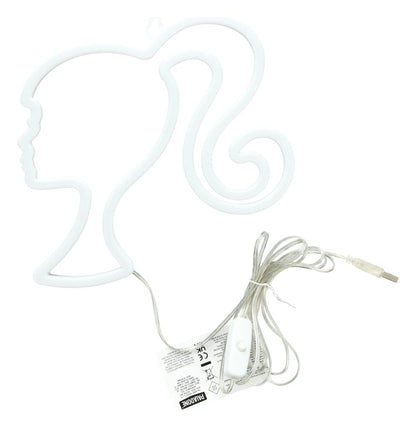 Barbie Wandleuchte LED Neon
