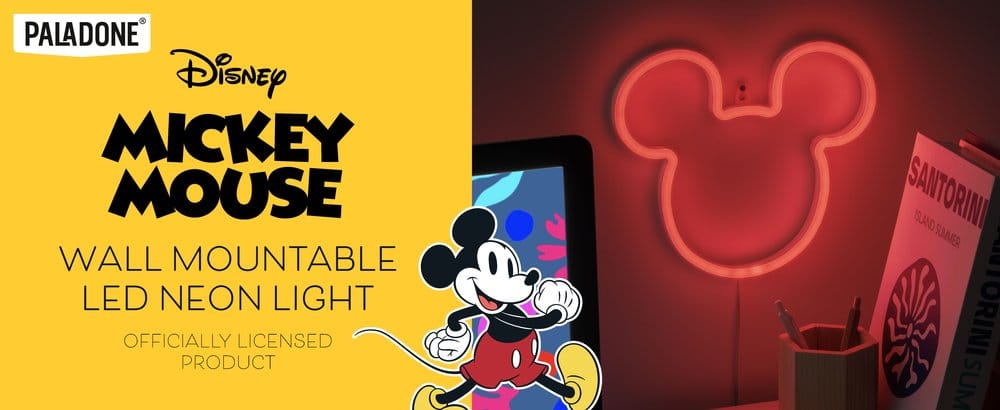 Disney Wandleuchte Mickey LED Neon