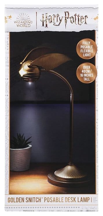 Harry Potter Schreibtischlampe Goldener Schnatz Posable