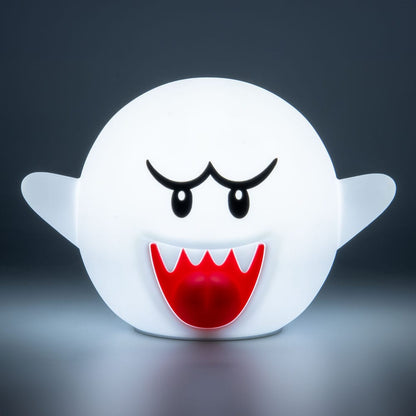 Super Mario Squishy Glo Silikon-Leuchte Boo 14 cm