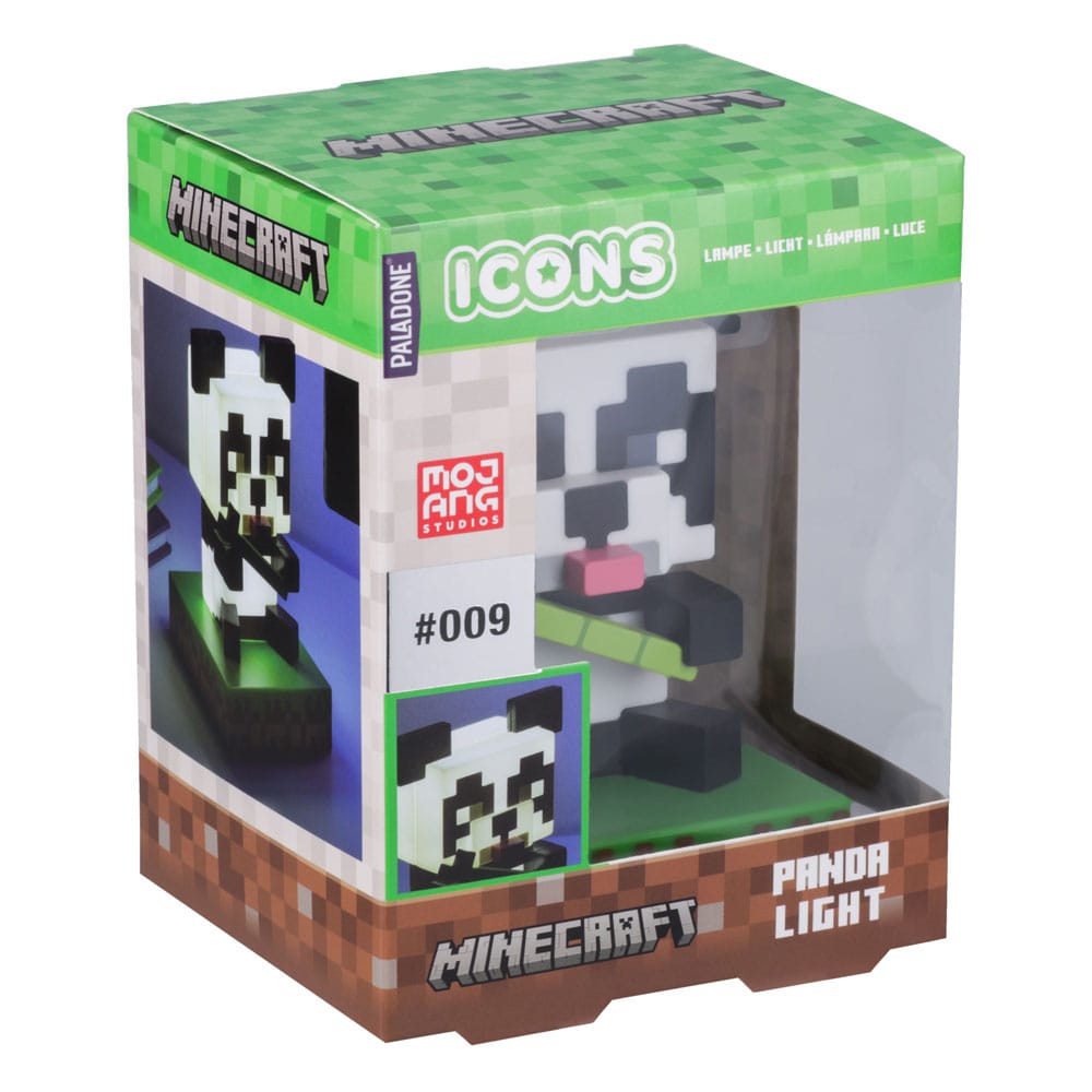 Minecraft Icons Leuchte Panda 11 cm