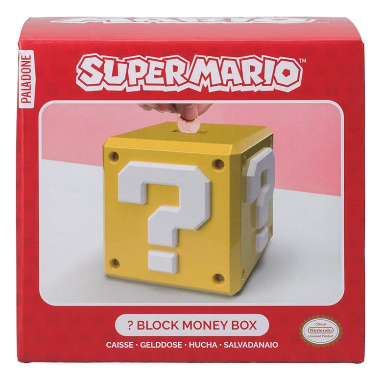 Nintendo Spardose Question Block 12 cm