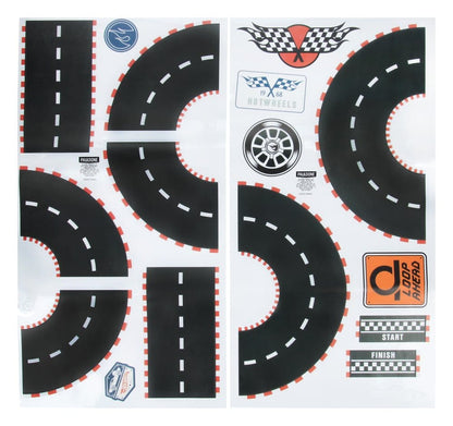 Hot Wheels Wandaufkleber Set
