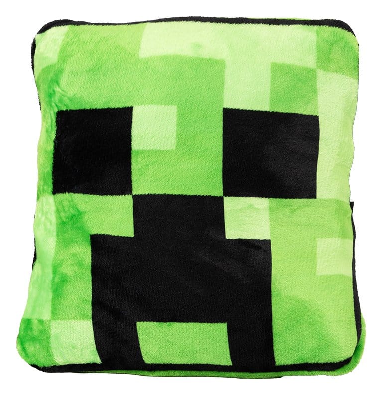Minecraft Kissen-Decke Creeper 2-in-1 Foldable 150 cm
