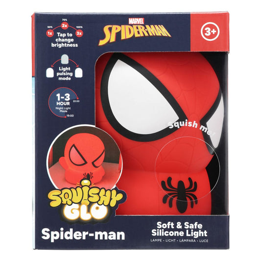 Spider-Man Squishy Glo Silikon-Leuchte 15 cm